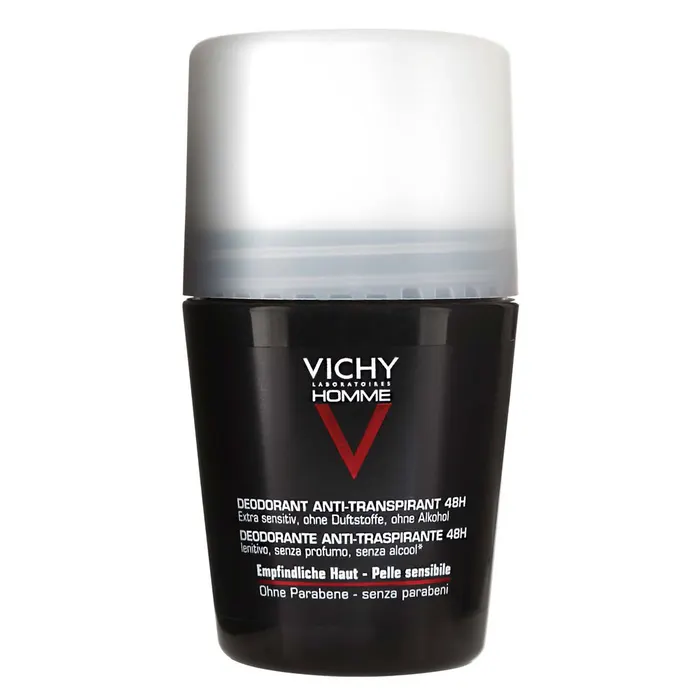  Vichy Roll On Anti-transpirant Noir Extra Sensitive - produit parapharmaceutique authentique | Parapharmacie Si Ahmed