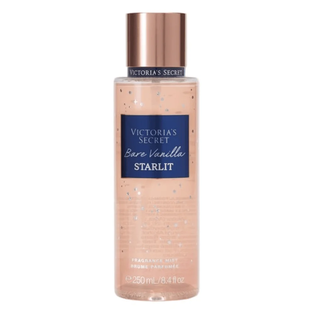  Victoria’s Secret Brume Bare Vanilla Starlit 250ml - produit parapharmaceutique authentique | Parapharmacie Si Ahmed