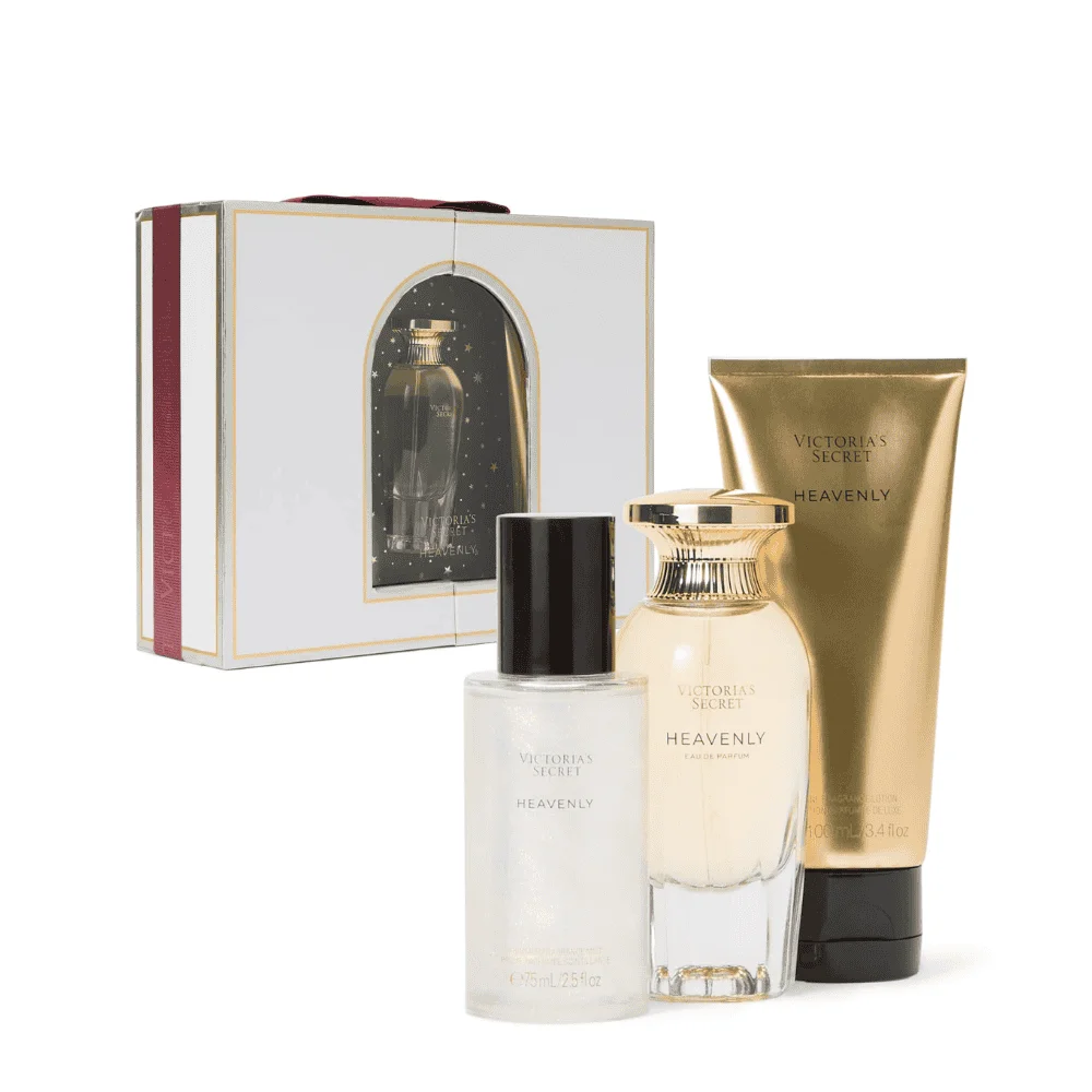  Victoria’S Secret Heavenly Coffret 3Pcs - produit parapharmaceutique authentique | Parapharmacie Si Ahmed