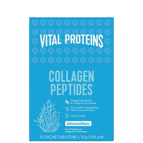  Vital Proteins Collagen Peptides 10 Sachets 100G - produit parapharmaceutique authentique | Parapharmacie Si Ahmed