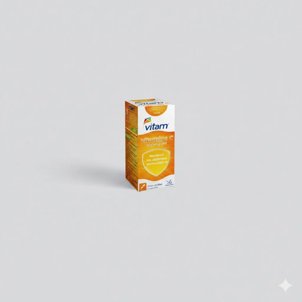 SG Groupe Santé VITAM C 100mg - produit parapharmaceutique authentique | Parapharmacie Si Ahmed