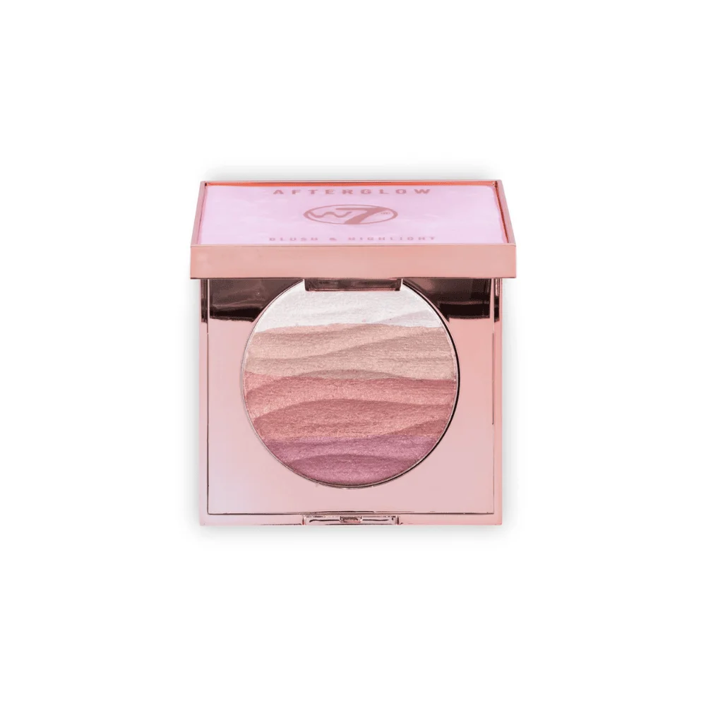  W7 Afterglow Blush&Amp;Highlight 5G - produit parapharmaceutique authentique | Parapharmacie Si Ahmed