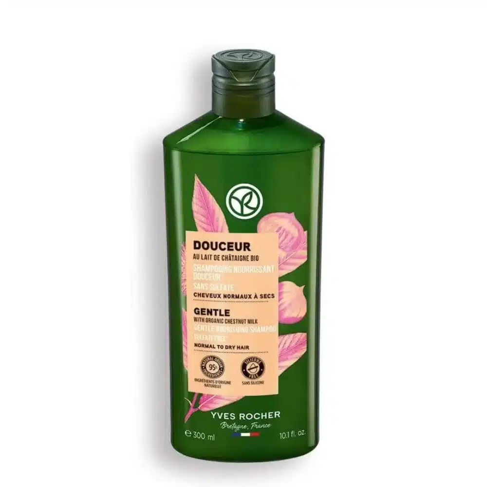  Yves Rocher Shampoing Douceur Sans Sulfate 300Ml - produit parapharmaceutique authentique | Parapharmacie Si Ahmed