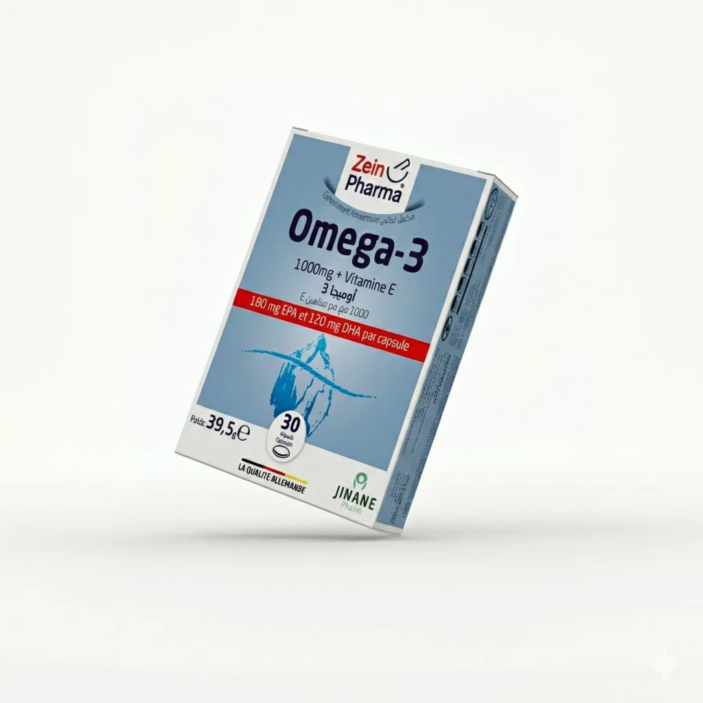 Zein Pharma Omega-3 1000 mg+ Vitamine E